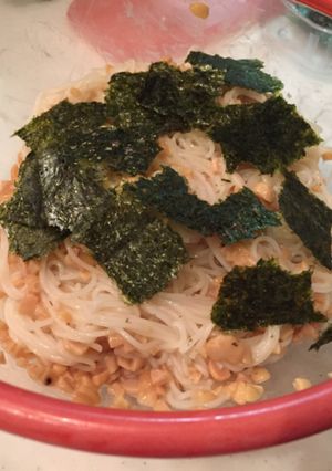 納豆そうめん-レシピのメイン写真