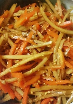 わが家のおせち♪ きんぴらごぼう-レシピのメイン写真