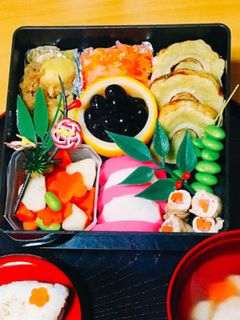 卵不使用 離乳食でおせち お雑煮-レシピのメイン写真