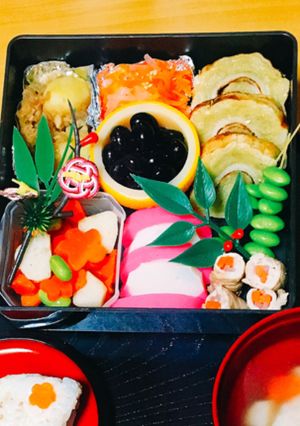 卵不使用 離乳食でおせち お雑煮-レシピのメイン写真