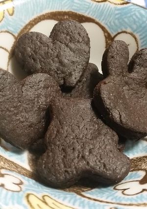 ＊簡単！混ぜて焼くだけ♪ココアクッキー＊-レシピのメイン写真