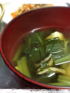 簡単調理☆寒い日にお手軽すいとん汁♪-レシピのメイン写真