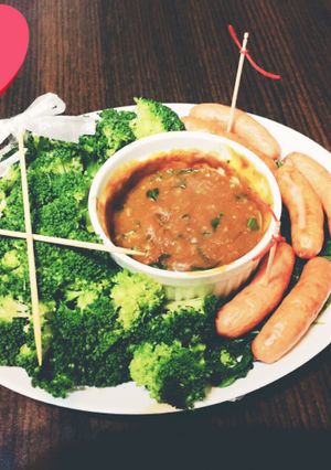 野菜嫌い克服余りカレーフォンデュ-レシピのメイン写真