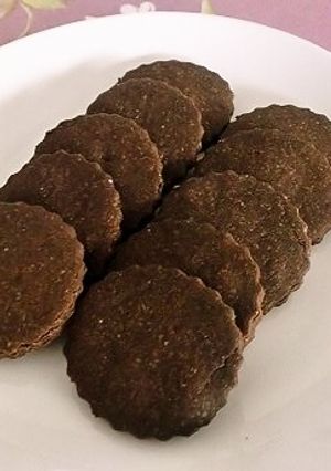 バター無し★強力粉で作るココアクッキー-レシピのメイン写真