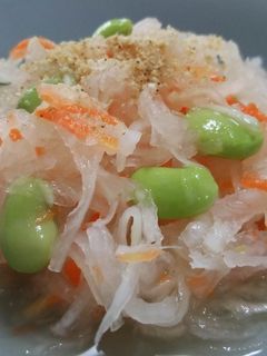 塩レモンde枝豆入り大根なます風-レシピのメイン写真