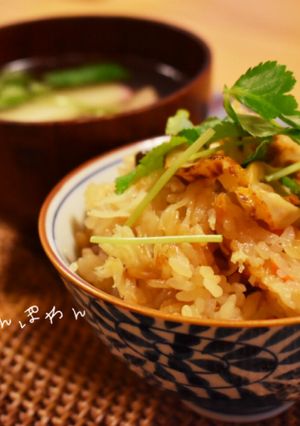 旨味たっぷり♡帆立の炊き込み御飯♡-レシピのメイン写真