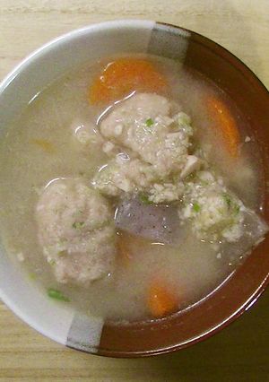 魚肉ソーセージでつみれ汁風-レシピのメイン写真