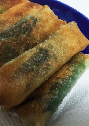 ごぼうと竹輪の簡単春巻き-レシピのメイン写真