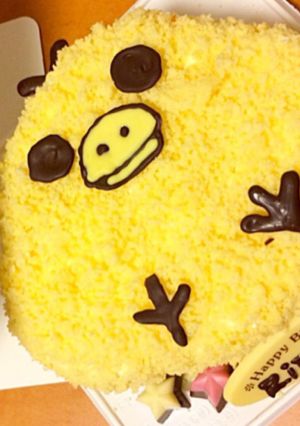 ふわふわもこもこ☆キイロイトリ立体ケーキ-レシピのメイン写真