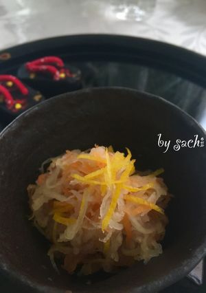 お正月に！ゆず香る☆紅白なます-レシピのメイン写真