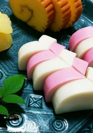 かまぼこ飾り切り☆矢羽根-レシピのメイン写真