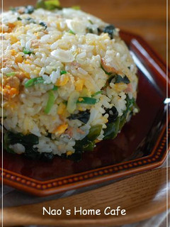 ツナ&ワカメのネギたま炒飯-レシピのメイン写真