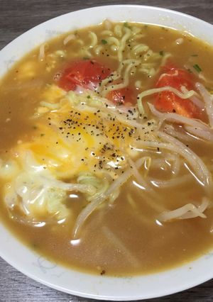 トマトチーズラーメン-レシピのメイン写真