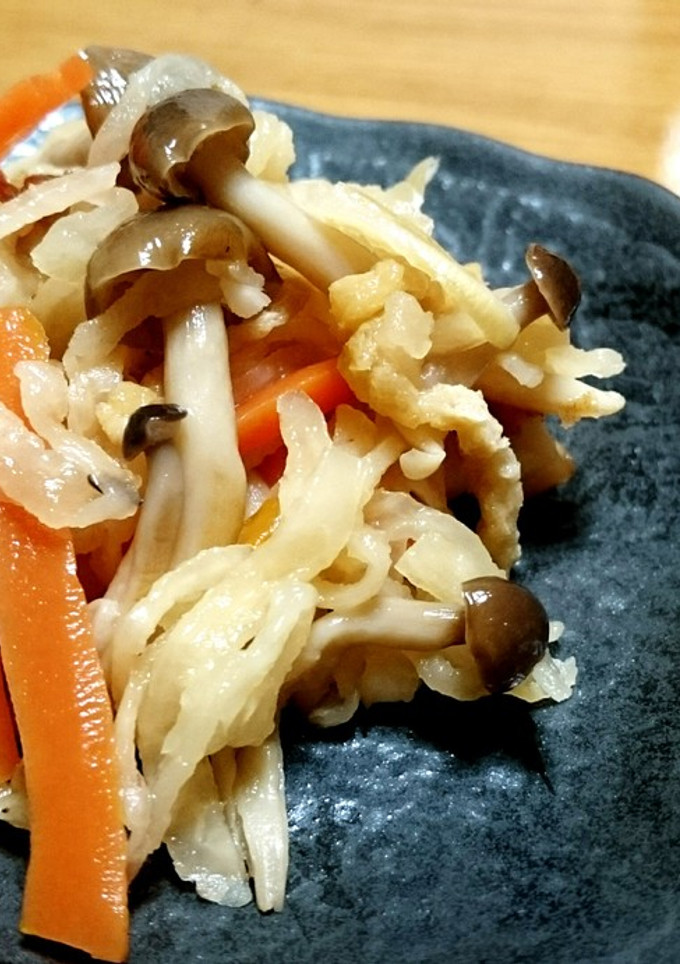 さっとできちゃう！せんぎり大根の煮びたし-レシピのメイン写真