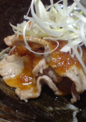 豚カルビのおろしネギポン酢♪-レシピのメイン写真