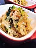 簡単【もやしと干しエビのツナ醤油和え】♪