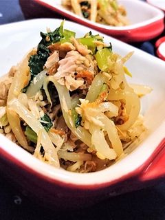 簡単【もやしと干しエビのツナ醤油和え】♪-レシピのメイン写真