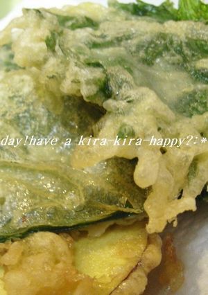 重ねて美味しい♪シソのてんぷら-レシピのメイン写真