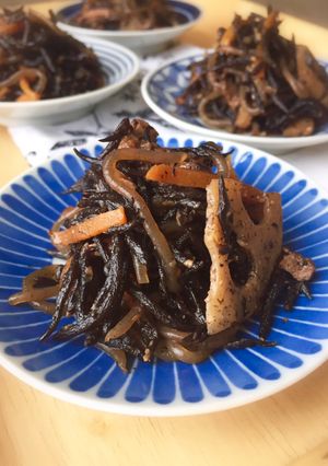 味噌でコク！ひじきの煮物-レシピのメイン写真