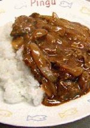 *洋食屋さんのハヤシライス*-レシピのメイン写真