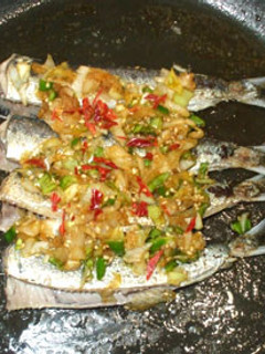 いわしのフライパン焼き♪薬味タレかけ-レシピのメイン写真