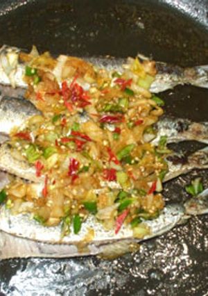 いわしのフライパン焼き♪薬味タレかけ-レシピのメイン写真