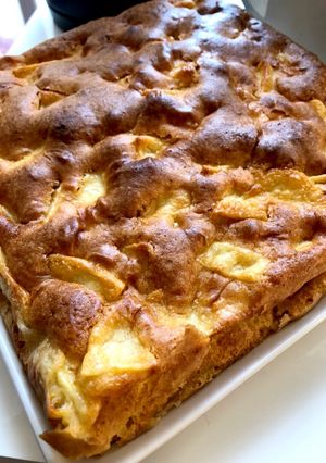 ズボラな方向け♪りんごケーキ!バナナも可-レシピのメイン写真