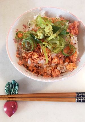 なんちゃって♪ ねぎトロ丼-レシピのメイン写真
