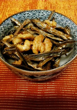 くるみ入り♪ごまめ(田作り)-レシピのメイン写真