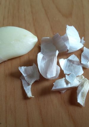 にんにくの薄皮むきと冷凍保存-レシピのメイン写真