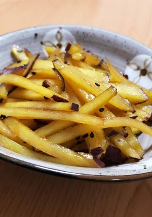 さつまいものバターきんぴら^o^-レシピのメイン写真