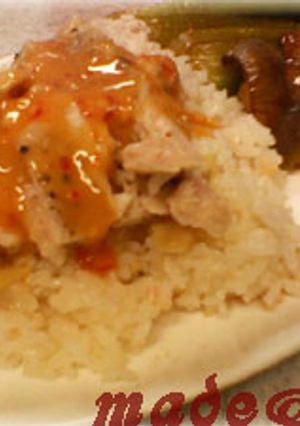 ☆タイ風蒸し鶏ご飯☆(ｶｵﾏﾝｶﾞｲ)-レシピのメイン写真