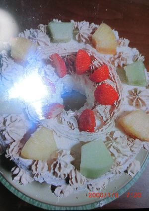 クリスマスシフォン-レシピのメイン写真