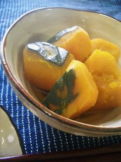 母の味、じんわりほろっとかぼちゃの煮物。-レシピのメイン写真