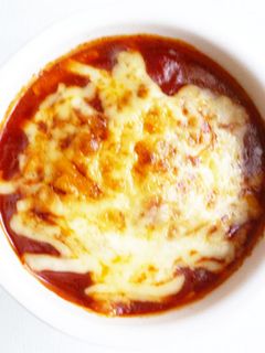 ミートボールのトマトチーズ焼き-レシピのメイン写真