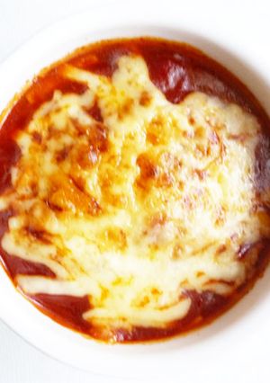ミートボールのトマトチーズ焼き-レシピのメイン写真
