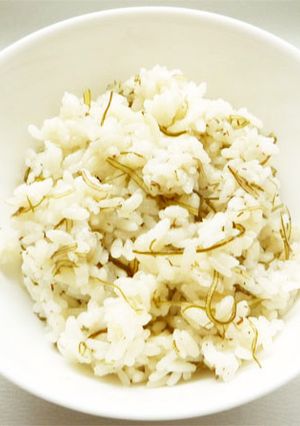 がごめ昆布の炊き込みご飯-レシピのメイン写真