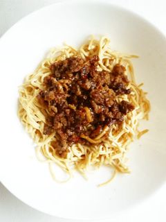 豆腐干絲の麻婆挽肉あんかけ-レシピのメイン写真