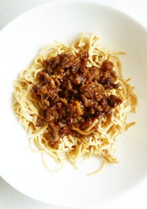 豆腐干絲の麻婆挽肉あんかけ-レシピのメイン写真