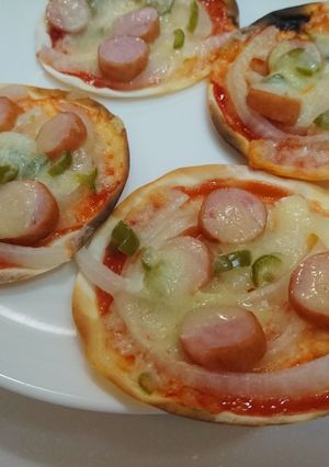 超簡単☆餃子ピザ-レシピのメイン写真