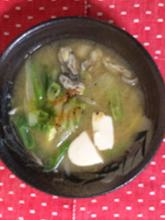 味噌牡蠣鍋☆時短-レシピのメイン写真