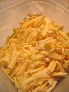 チーズのパラパラ保存方法-レシピのメイン写真