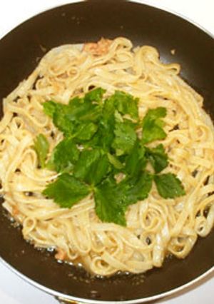 明太子きしめん♪タラコうどん♪簡単ランチ-レシピのメイン写真