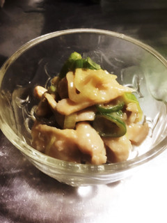 鶏皮の酢味噌和え-レシピのメイン写真