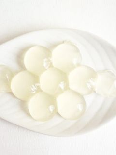 キラキラ☆ アガーのはちみつレモンゼリー-レシピのメイン写真