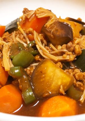 脂質オフ！大豆ミートの麻婆野菜-レシピのメイン写真