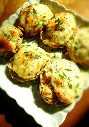 パパッと簡単おつまみ椎茸のツナチーズ焼き-レシピのメイン写真