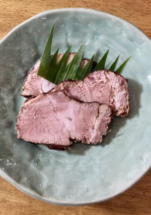 おせちに 豚肉のお茶煮（野菜の付合にも）-レシピのメイン写真