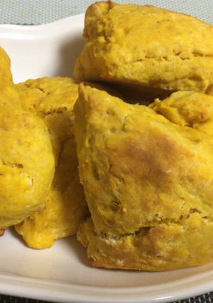 混ぜて焼いたらカボチャのスコーン-レシピのメイン写真