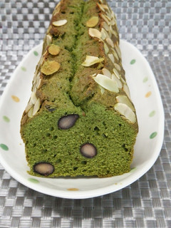 黒豆リメイク☆抹茶のパウンドケーキ-レシピのメイン写真
